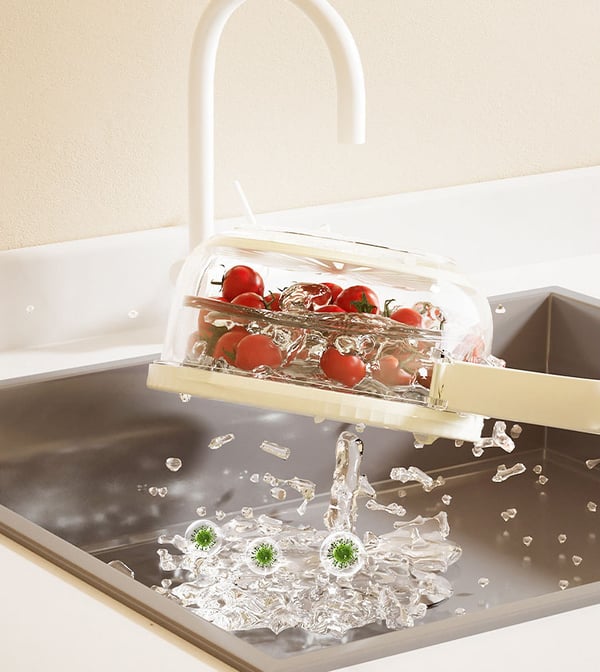 BowlBuddy™ - Ultimate Draining Bowl with Foldable Handle
