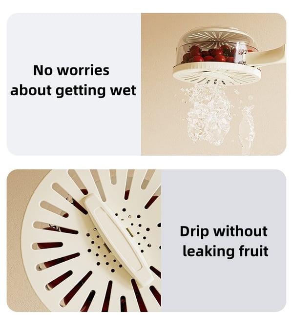 BowlBuddy™ - Ultimate Draining Bowl with Foldable Handle