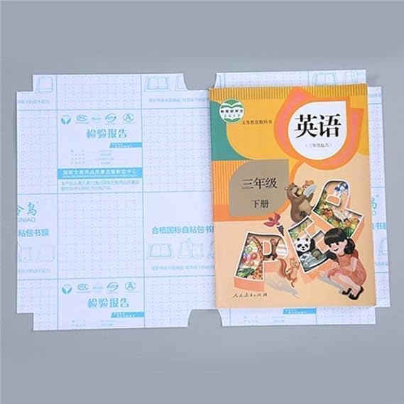 Self-Stick Transparent Book Wrapper – Dust-proof & Easy to Apply