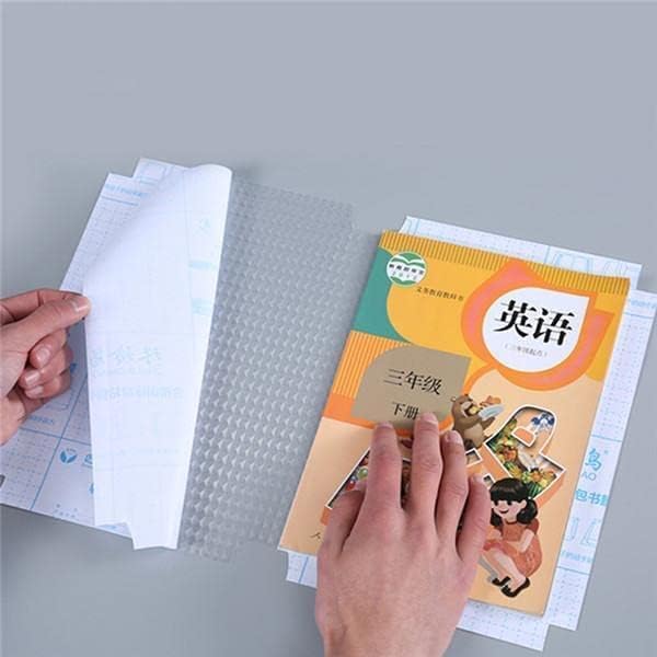 Self-Stick Transparent Book Wrapper – Dust-proof & Easy to Apply