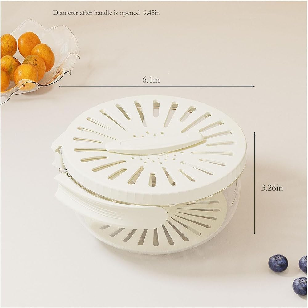 BowlBuddy™ - Ultimate Draining Bowl with Foldable Handle