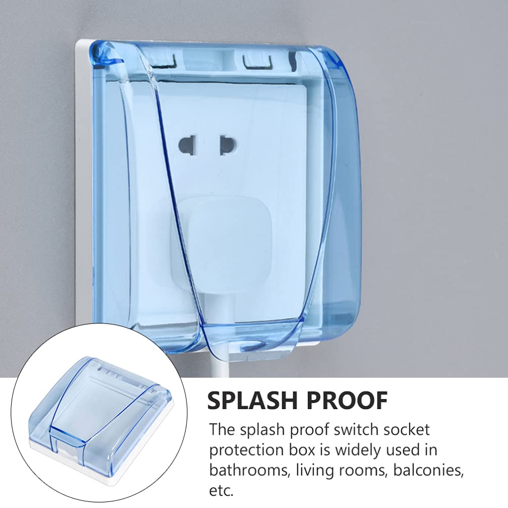 Socket Cover with Flip Lid – Water & Dust Protection (Single Socket)