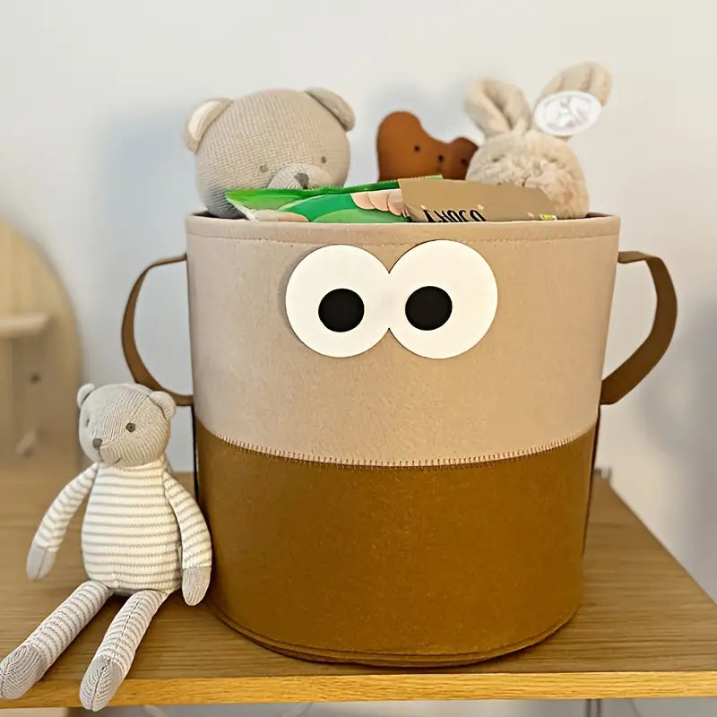 Clothes Organizer Basket With Handle