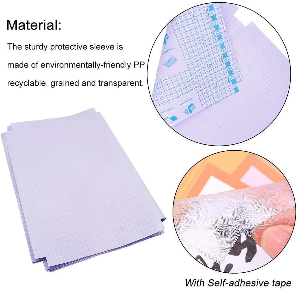 Self-Stick Transparent Book Wrapper – Dust-proof & Easy to Apply