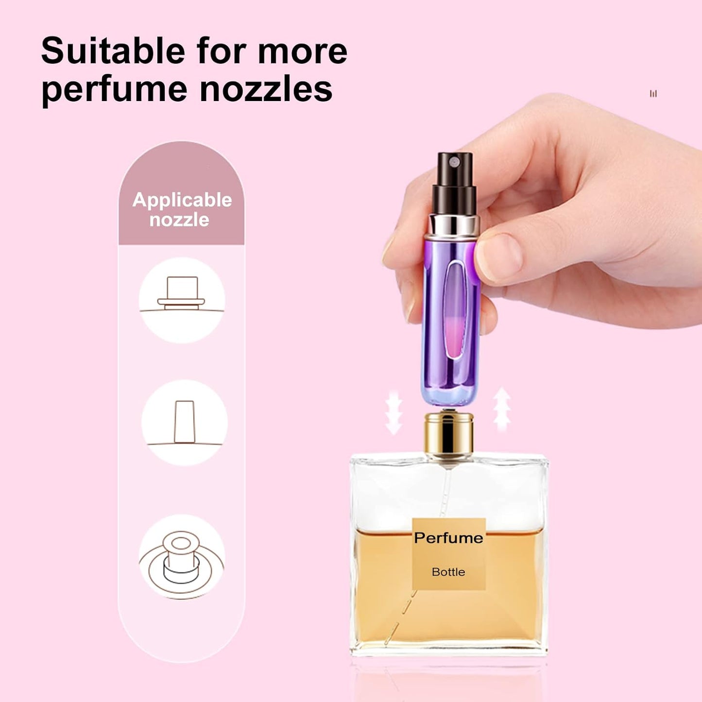 Portable Mini Refillable Perfume Atomizer Bottle