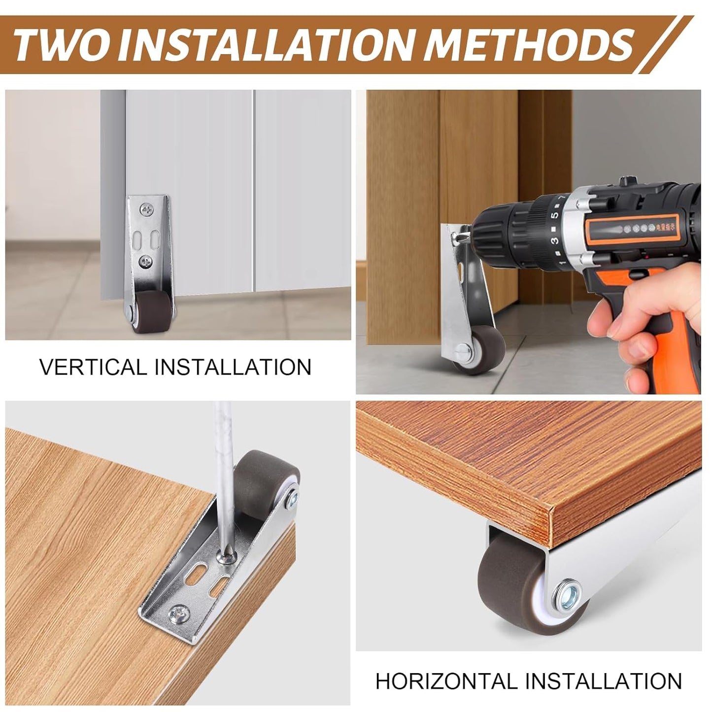 Heavy Duty Rigid Caster Wheels