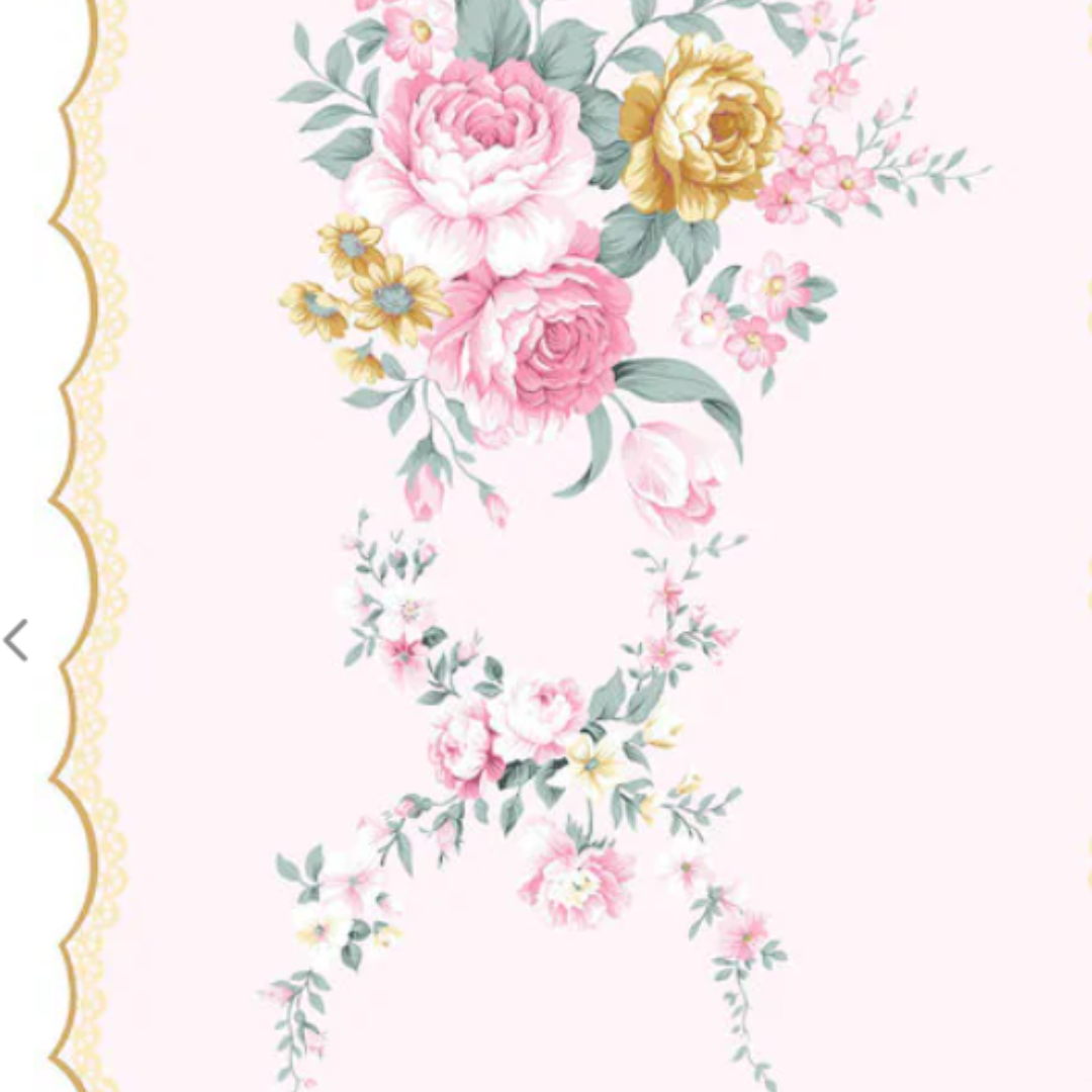 Pink & White King Size Glace Cotton Double bedsheet with 2 Pillow Covers