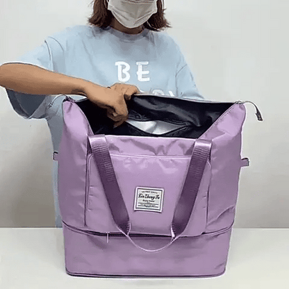 Expandable Foldable Travel Duffel Bag