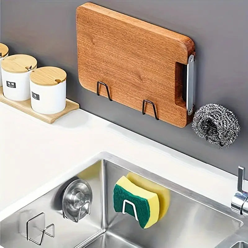 Self-Adhesive Hanging Hooks – Ideal for Sink & Bathroom