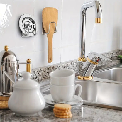 Self-Adhesive Hanging Hooks – Ideal for Sink & Bathroom