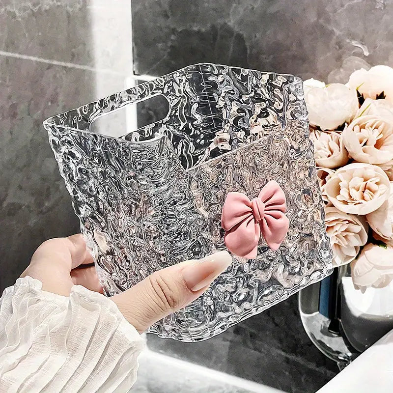 CrystalView™ - Luxury Crystal Clear Acrylic wall rack