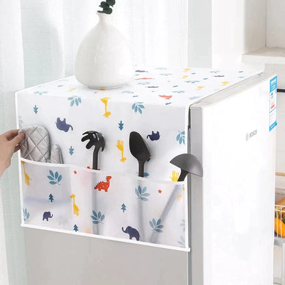 Waterproof Double Door Fridge Top Cover