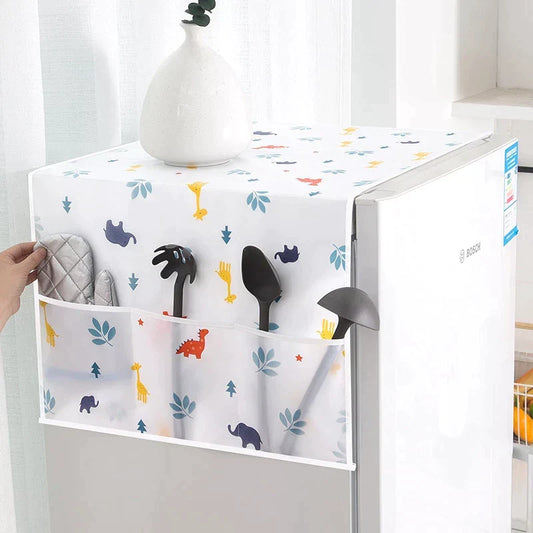 Waterproof Double Door Fridge Top Cover