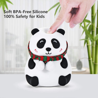 Cute Panda Silicone Night Lamp