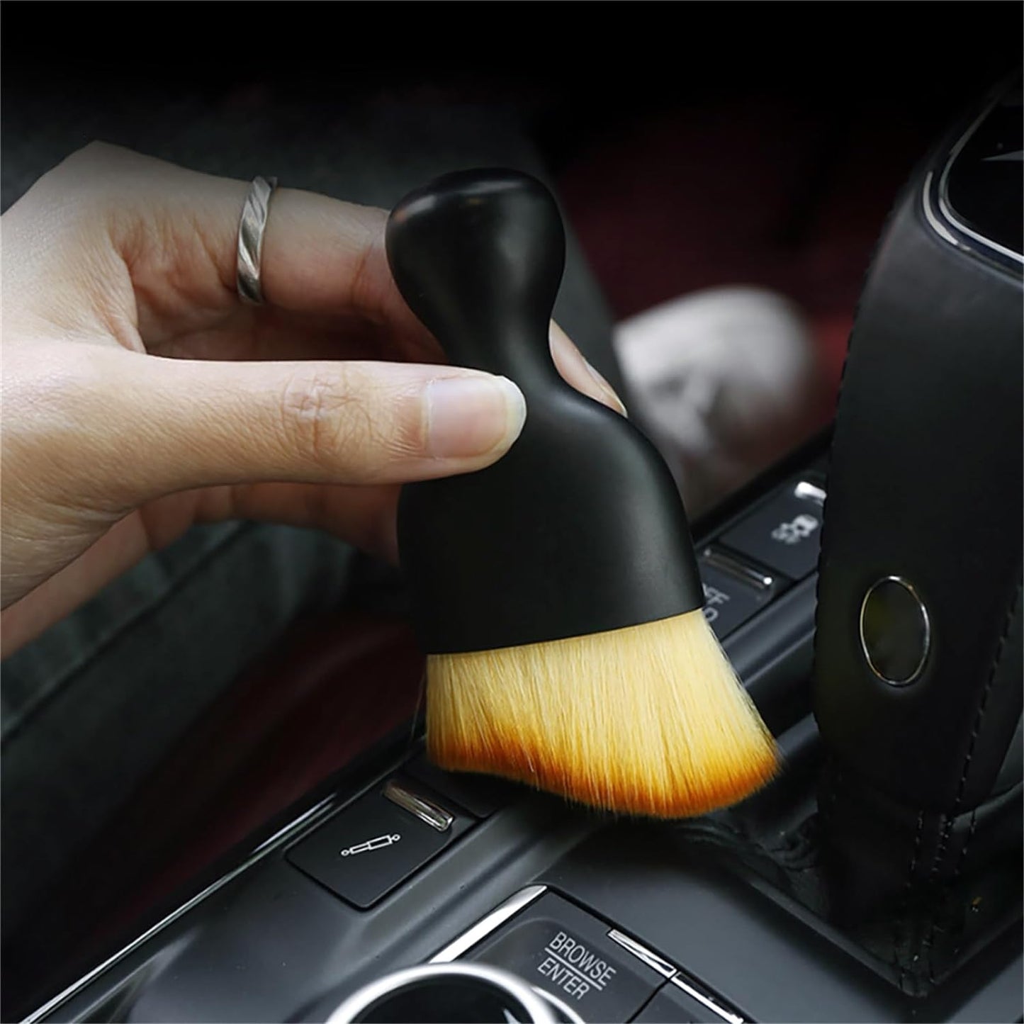 Soft Bristle Car Interior Detailing Brush