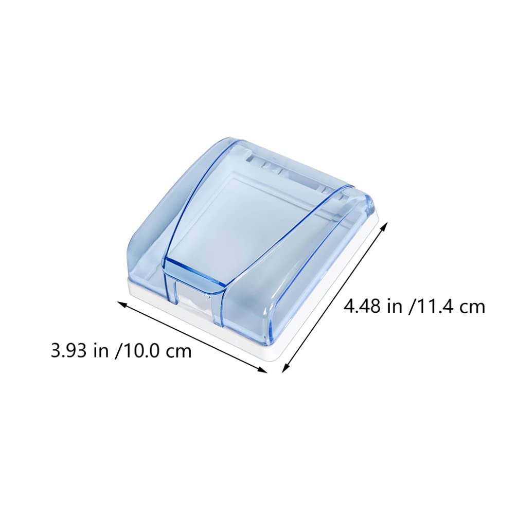 Socket Cover with Flip Lid – Water & Dust Protection (Single Socket)