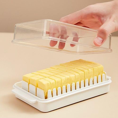 Multipurpose Butter Storage & Slicer Box with Built-in Cutter