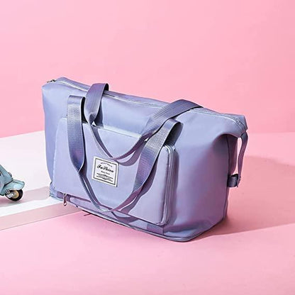 Expandable Foldable Travel Duffel Bag