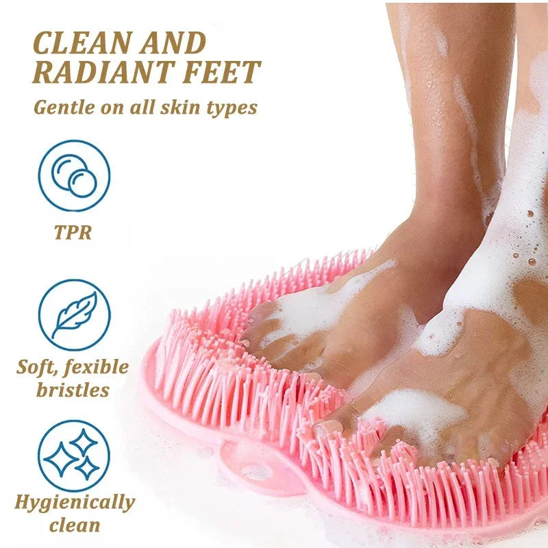 Silicone Foot Scrubber with Suction Cups