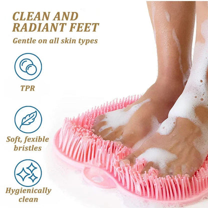 Silicone Foot Scrubber with Suction Cups