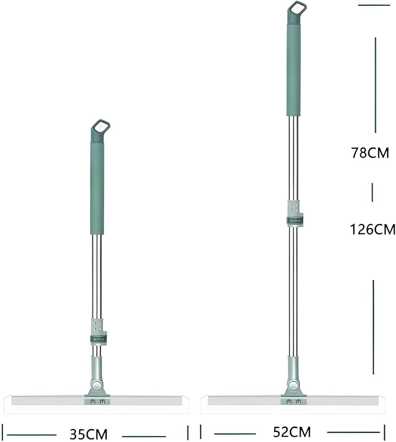 Multi-Purpose Floor & Window Scrubber with Adjustable Handle