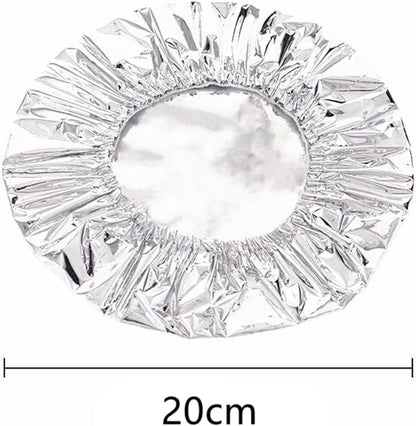 Elastic Foil Food Bowl Covers for Kitchen Storage