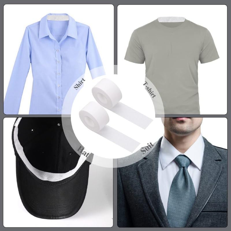 Self-Adhesive Collar Protector Sweat Absorbent Tape