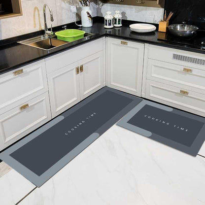 Quick Absorbent Kitchen Floor Mat Set