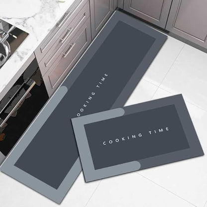 Quick Absorbent Kitchen Floor Mat Set