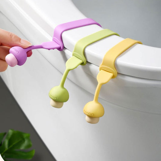 Mushroom-Style Toilet Seat Lifter – Hygienic & Reusable