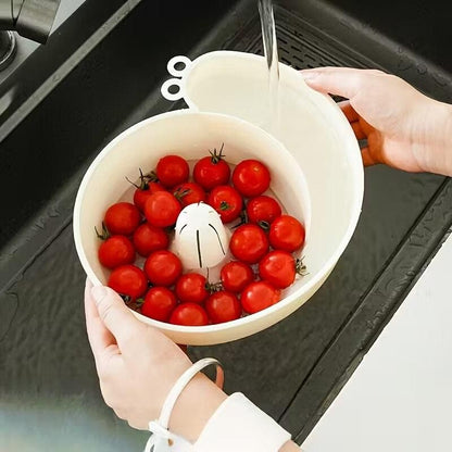 Snail Shape Drain Basket for Kitchen