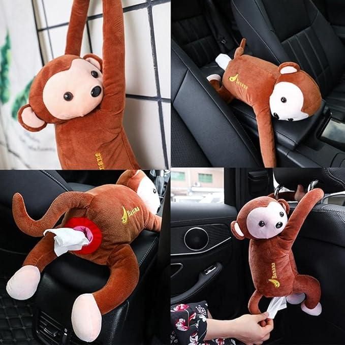 Cute Hanging Monkey Tissue Holder