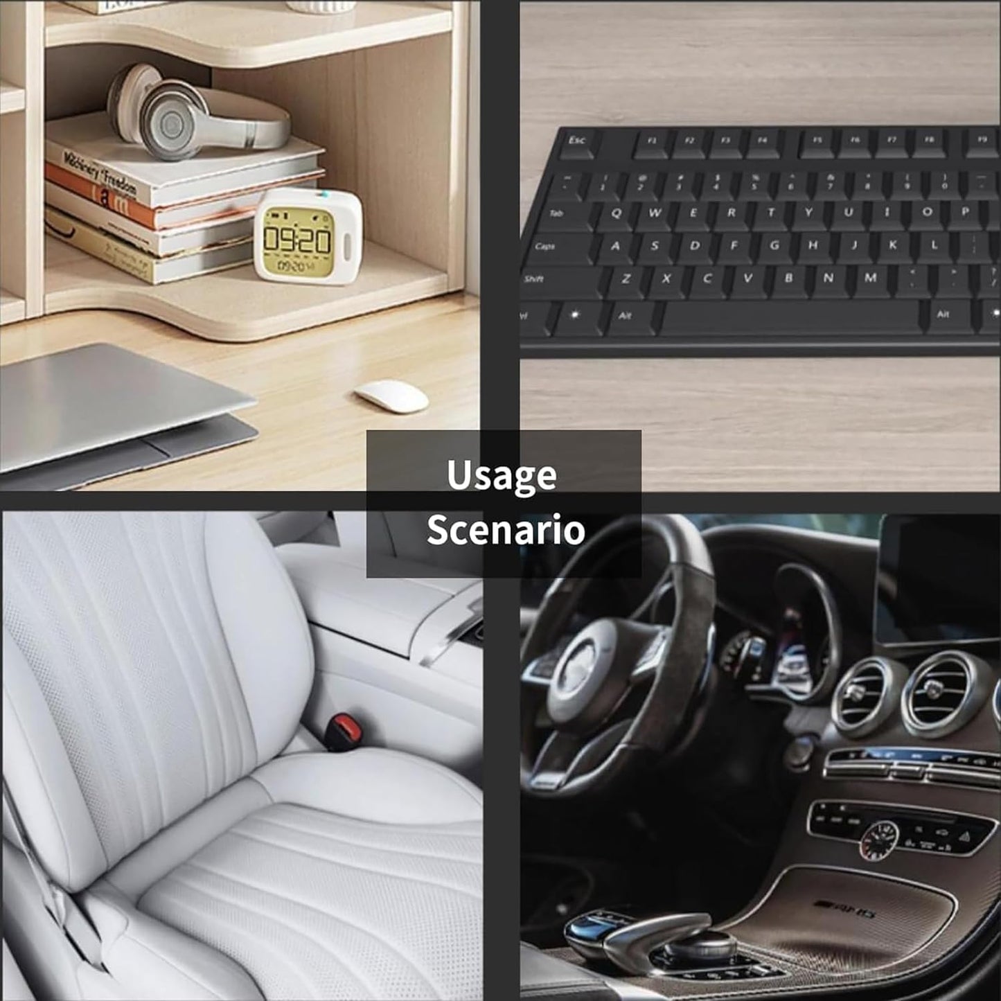 Soft Bristle Car Interior Detailing Brush