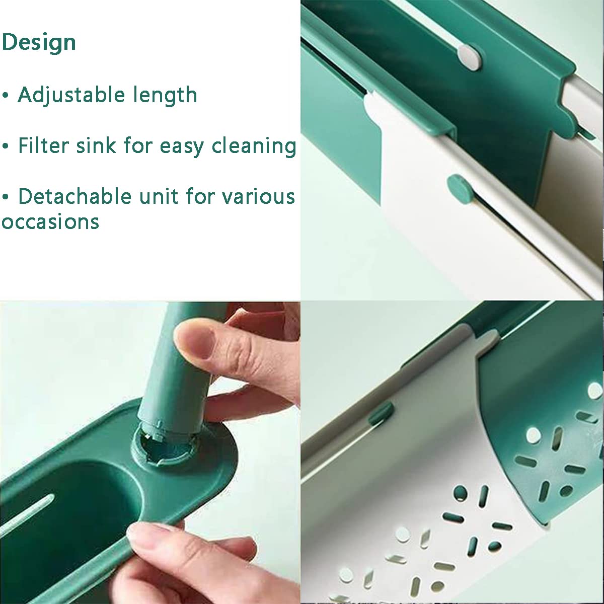 Adjustable Telescopic Sink Storage Rack