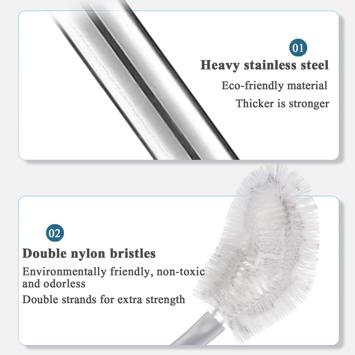Stainless Steel Water Bottle Cleaning Brush