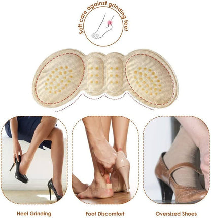 Anti-Slip Heel Cushion Pads for Shoes