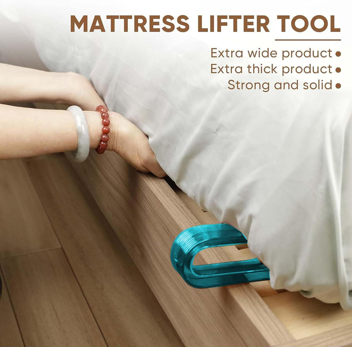 Mattress Lifter Tool for Easy Bed Making