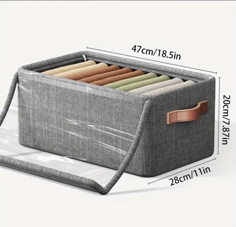 Multi-functional Folding Wardrobe Organizer With Lid