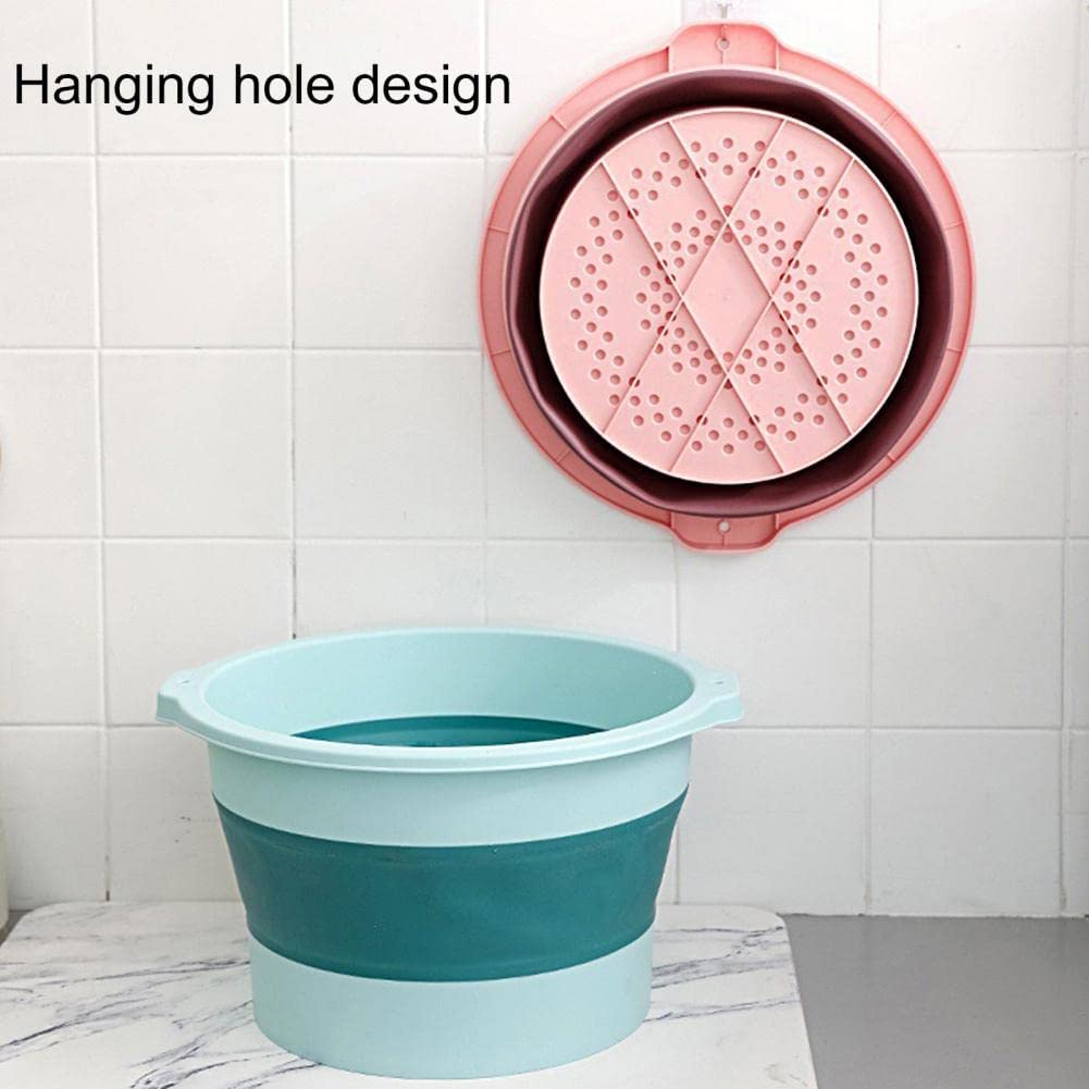 Silicone Folding Foot Bath Bucket