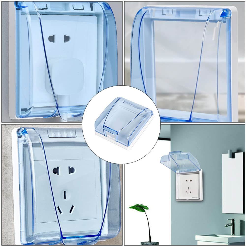 Socket Cover with Flip Lid – Water & Dust Protection (Single Socket)