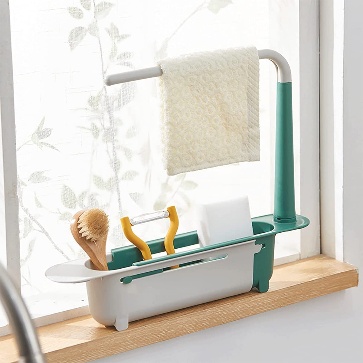Adjustable Telescopic Sink Storage Rack