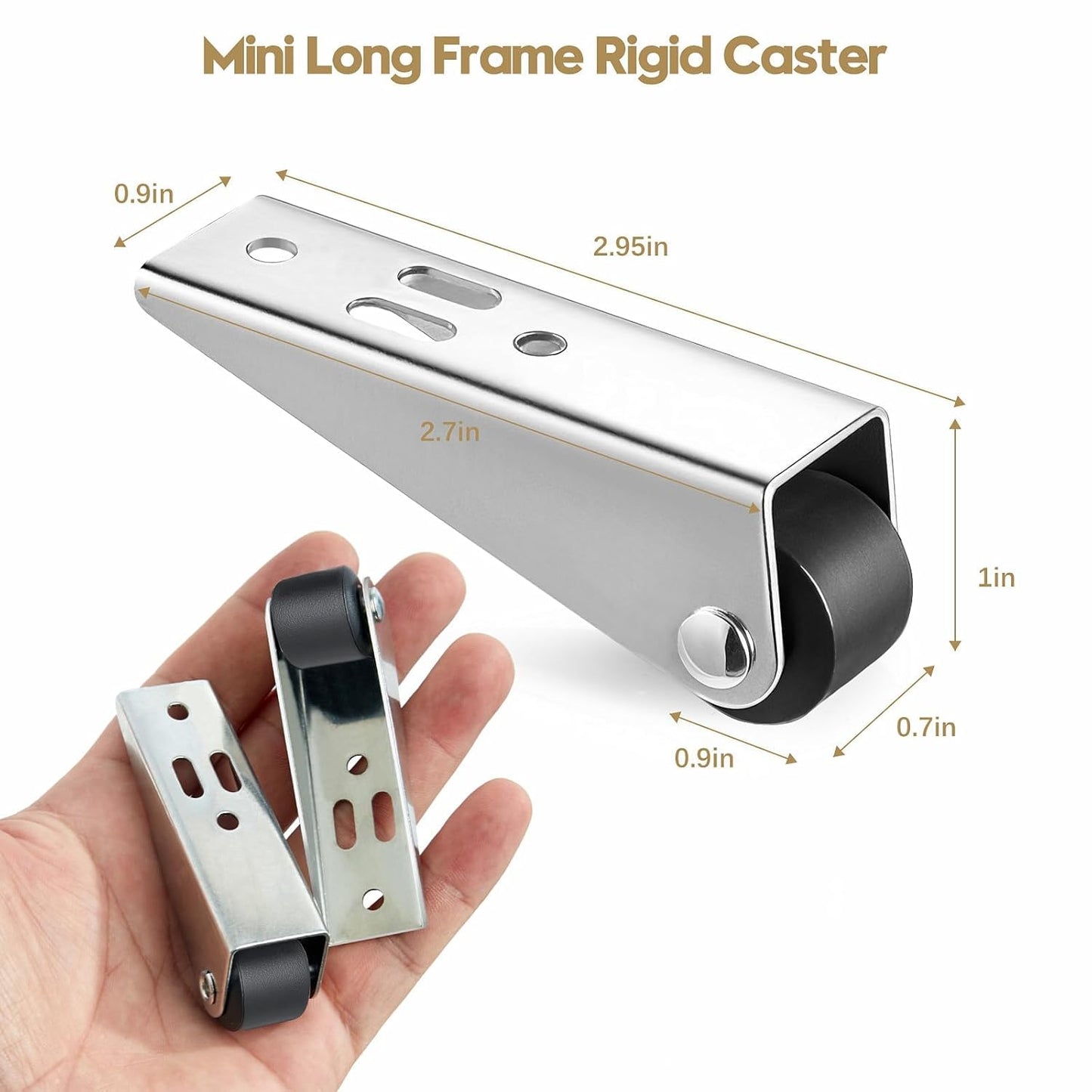 Heavy Duty Rigid Caster Wheels