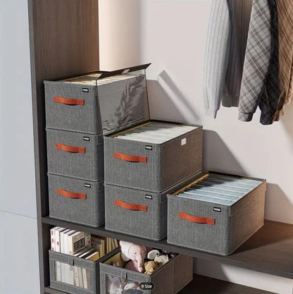 Multi-functional Folding Wardrobe Organizer With Lid