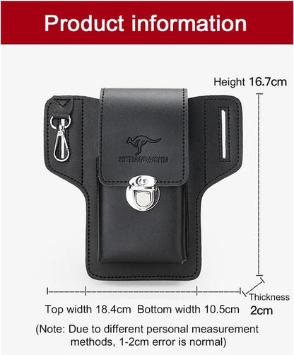 Multi-Purpose Belt Pouch for Phone, Cards & Cash