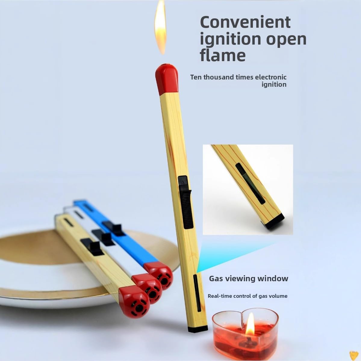 Matchstick Style Jet Flame Lighter