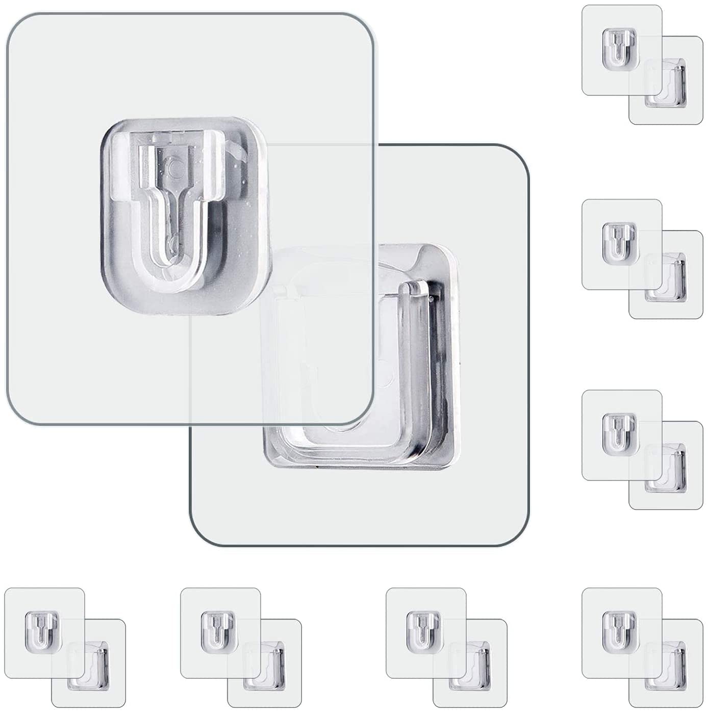 Heavy Duty Double-Sided Adhesive Wall Hooks