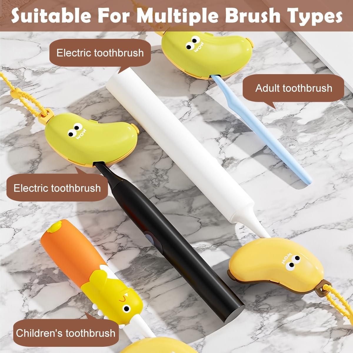 2 in 1 Cute Banana Hiking Camping Brush Cup