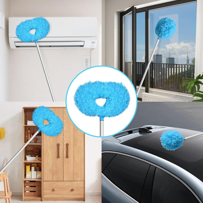 Extendable Fan Blade Cleaning Duster with Microfiber Head