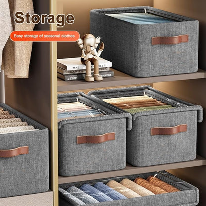 Multi-functional Folding Wardrobe Organizer With Lid