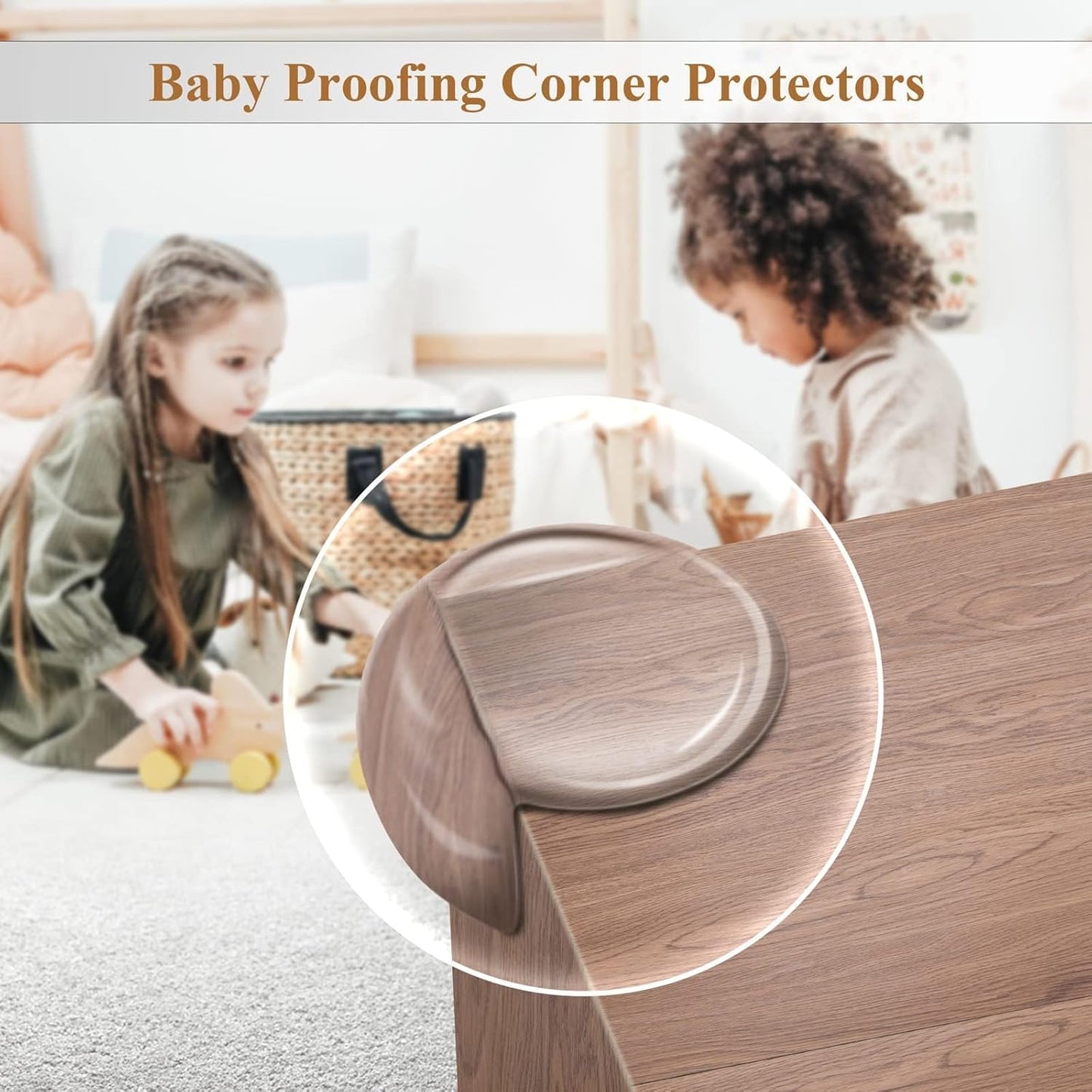 Transparent Baby Proofing Corner Protectors